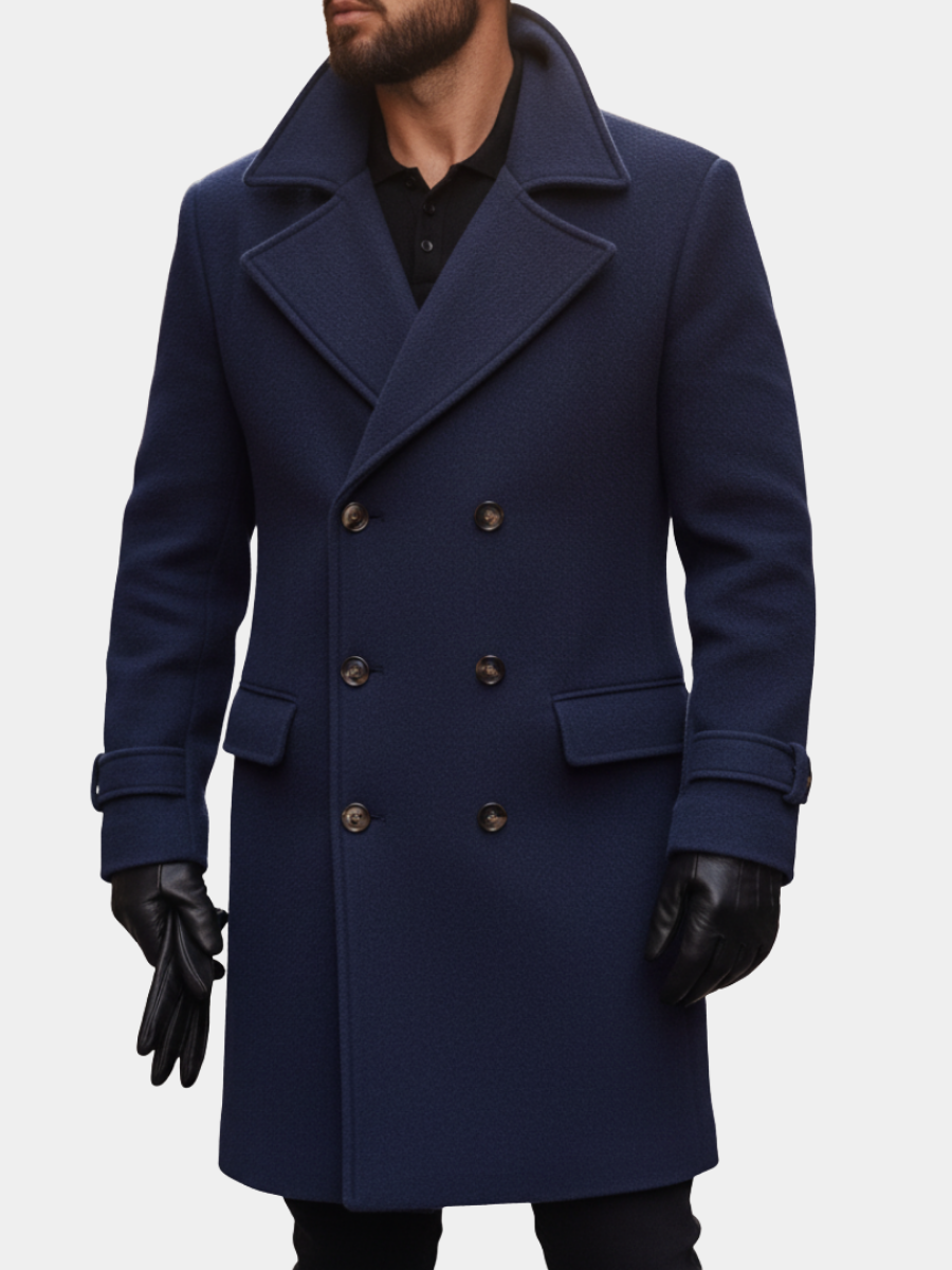 Men's Classic Wool Coat