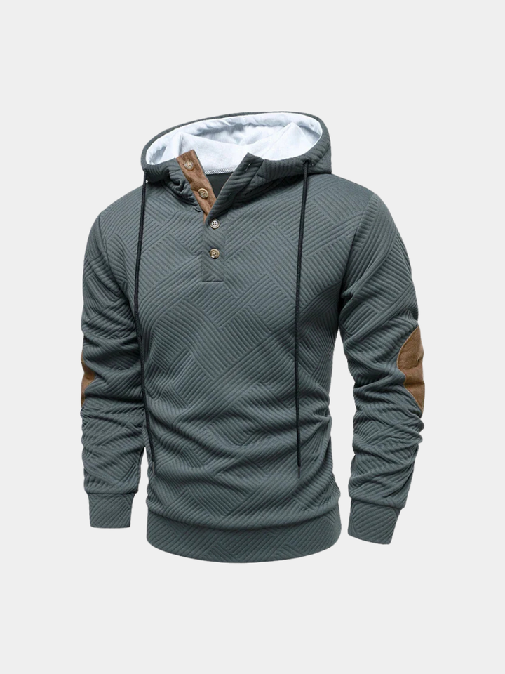 Men's Slim Fit Half-Button PUllover