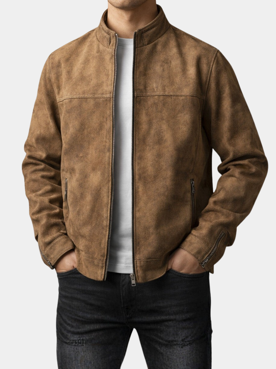 Men's Slim Fit Motorcycle Jacket
