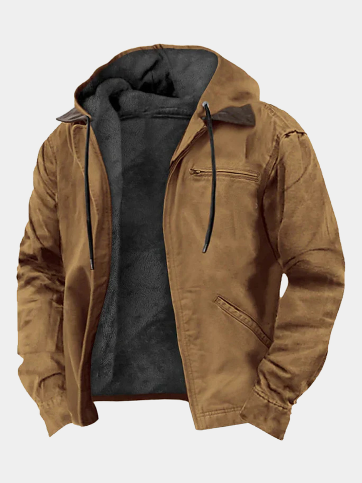 Men'S Fall Hooded Jacket