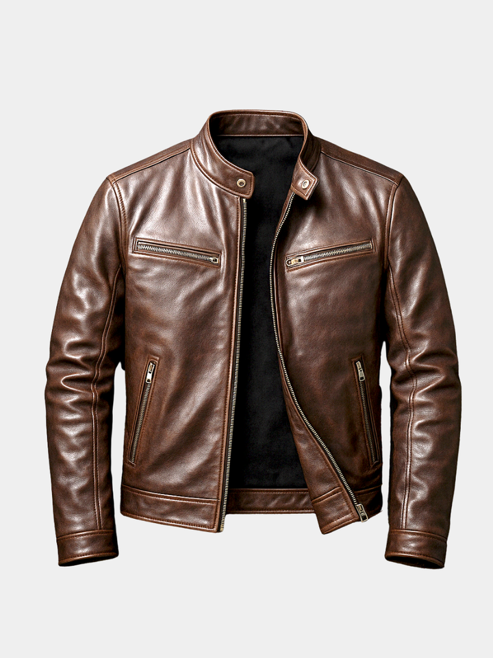 Men's Classic and Elegant Zip-Up Jacket
