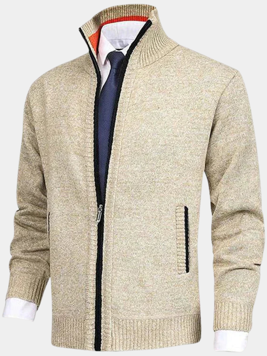 Men'S Long Sleeve Cardigan