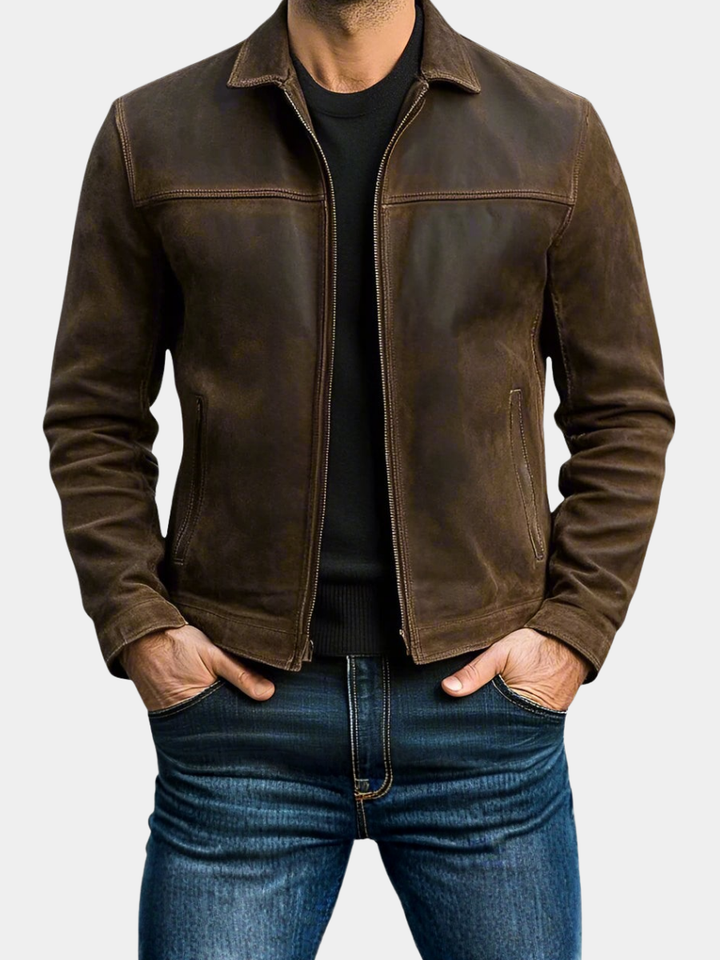 Men's Refined Zippered Jacket