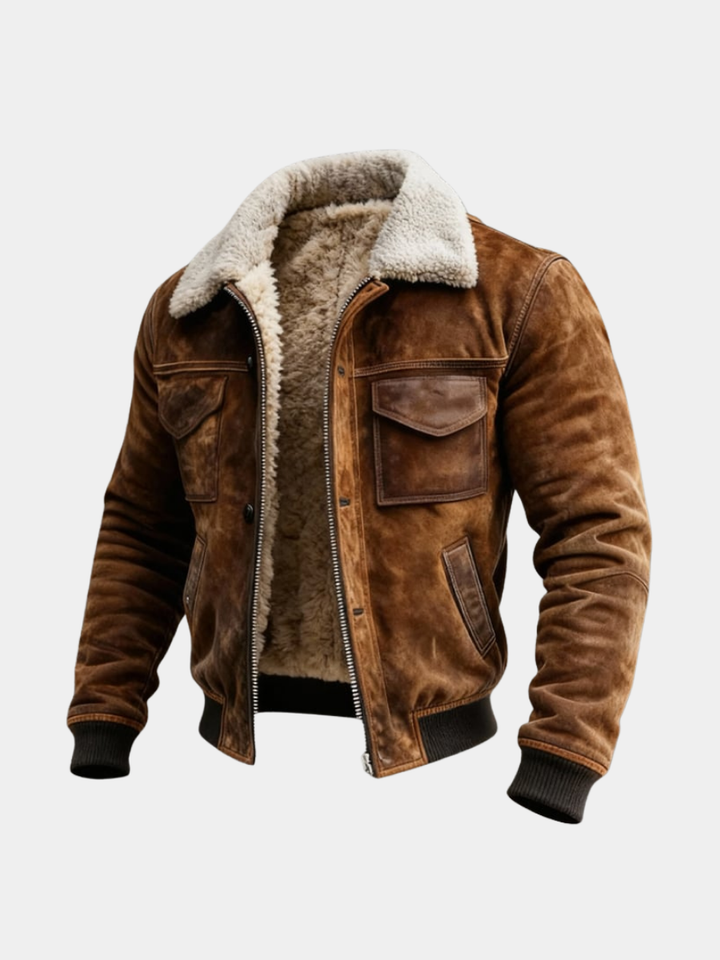 Men's Sherpa-Lined Jacket