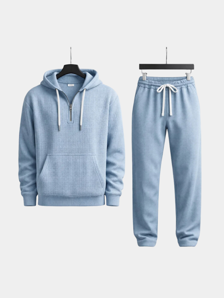Men's Waffle Knit Set