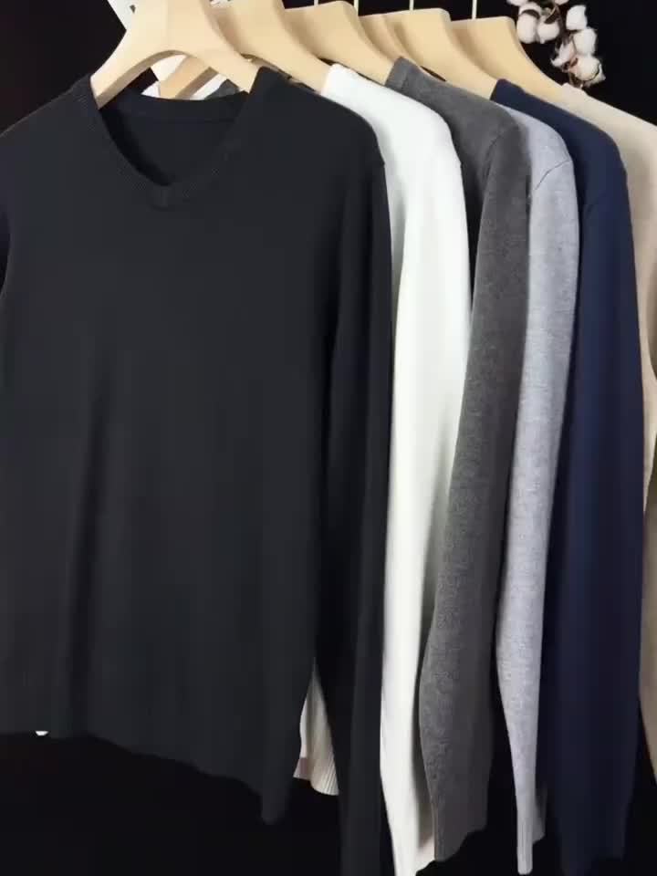 Men's V Neck Sweater