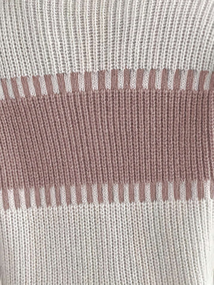 Adelaide | Color-Block Striped Sweater