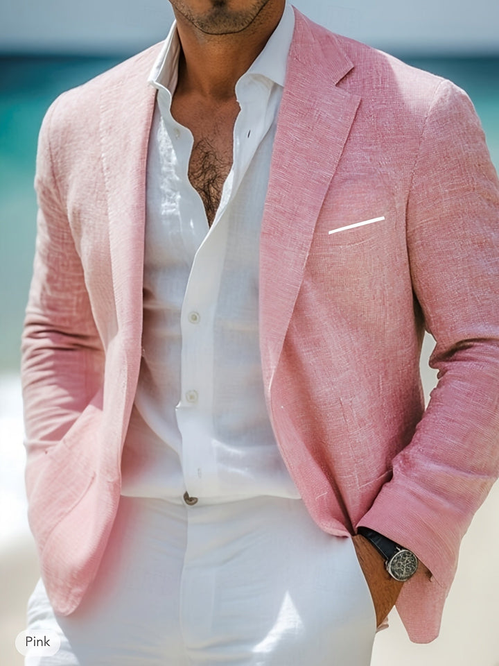 Men's Classic Lapel Blazer