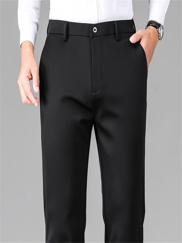 Men's Embroidered Stretch Pants