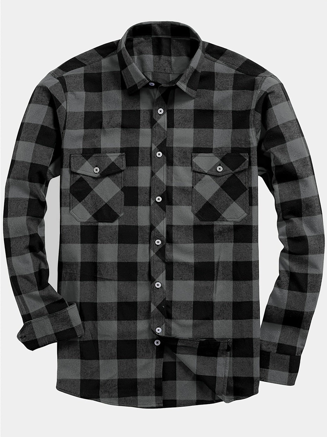 Men's Plaid Flannel Shirt