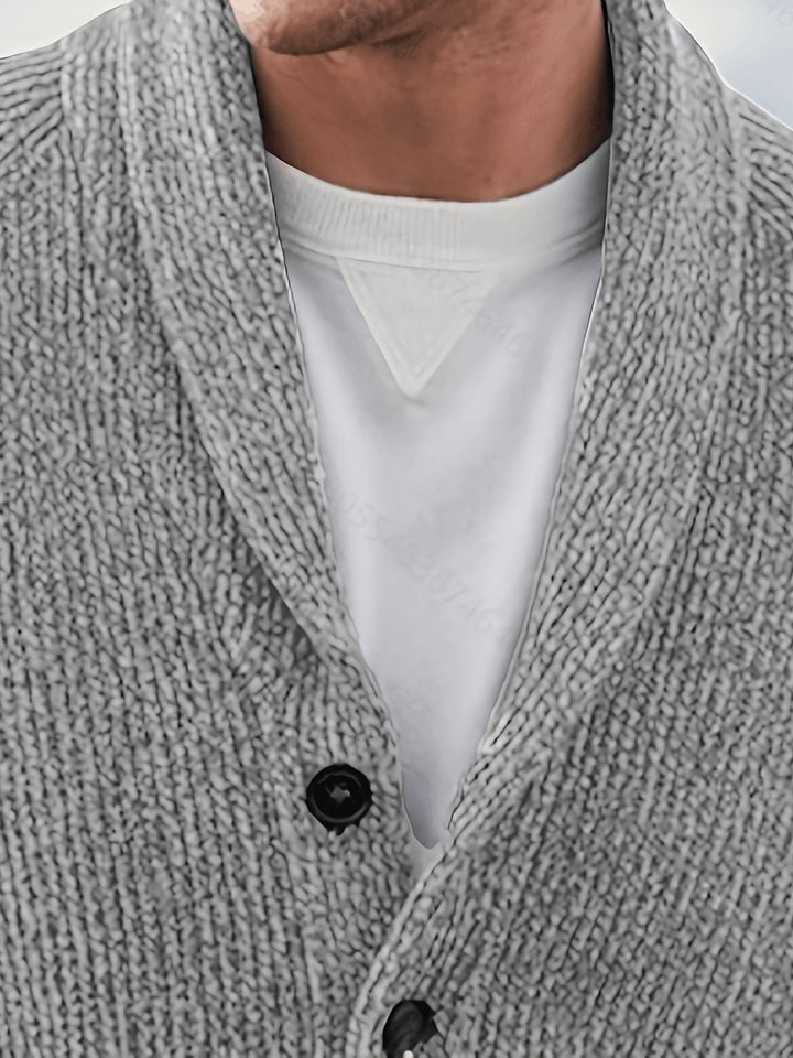 Men's Button Knit Cardigan