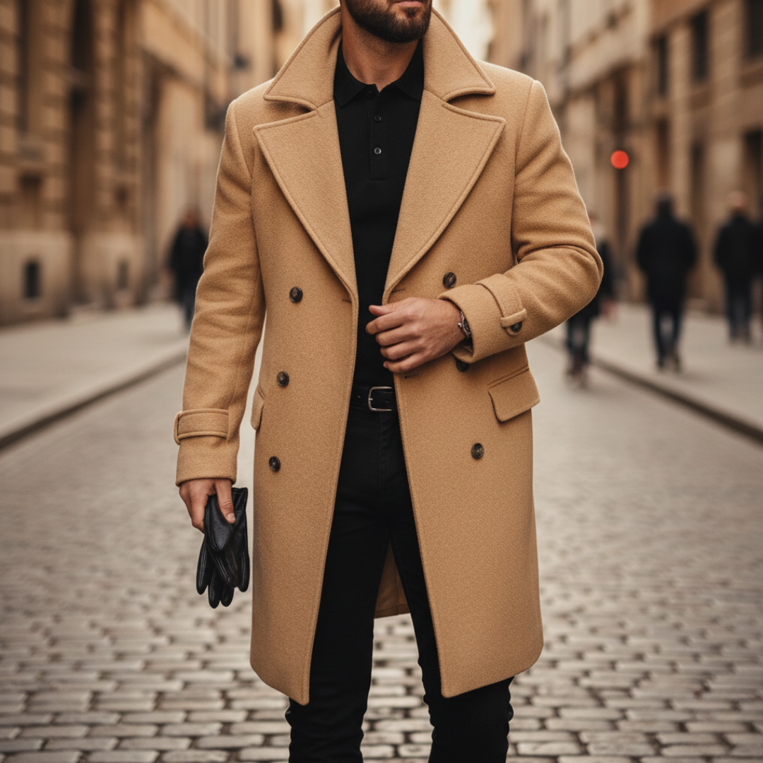 Men's Classic Wool Coat