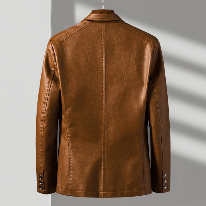 Men's Tailored Leather Jacket