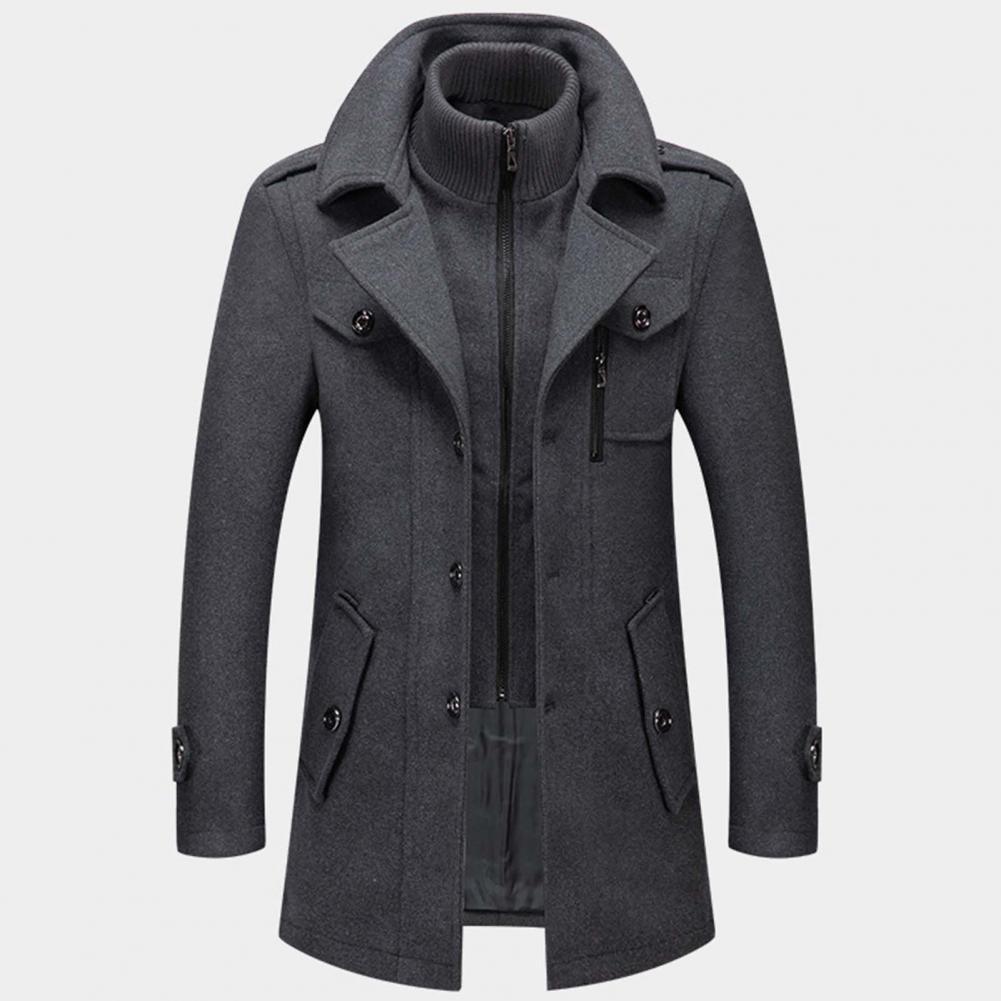 Men's Long Winter Jacket