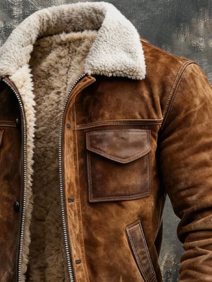 Men's Sherpa-Lined Jacket