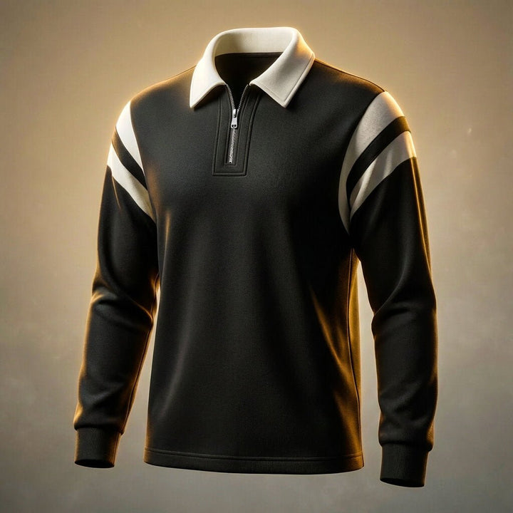 Brett Prestige Long Sleeve Polo