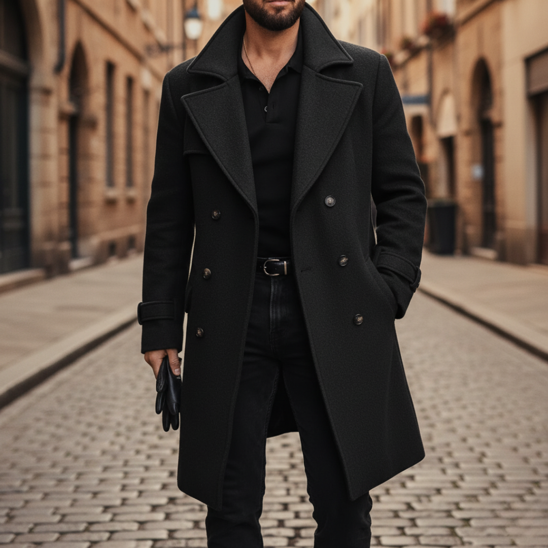 Men's Classic Wool Coat