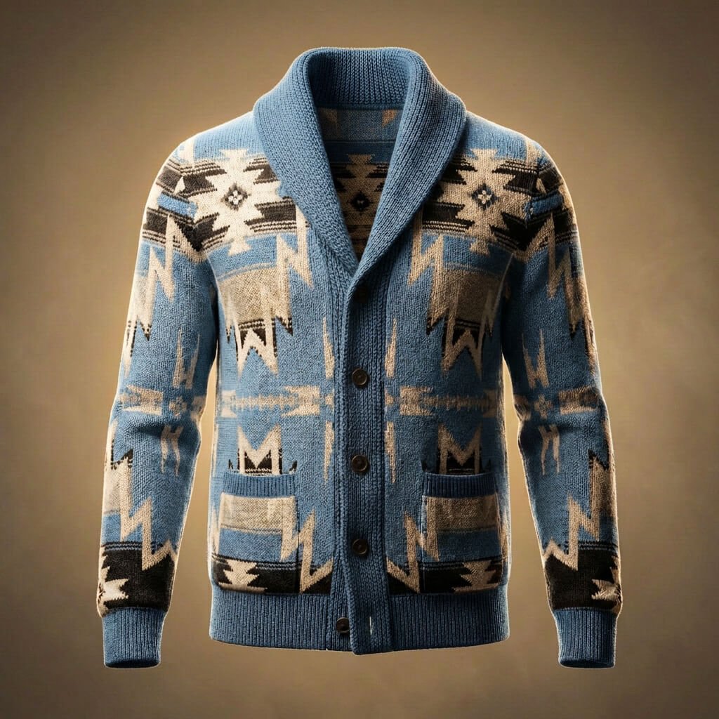Rhodes Knit Wool Cardigan