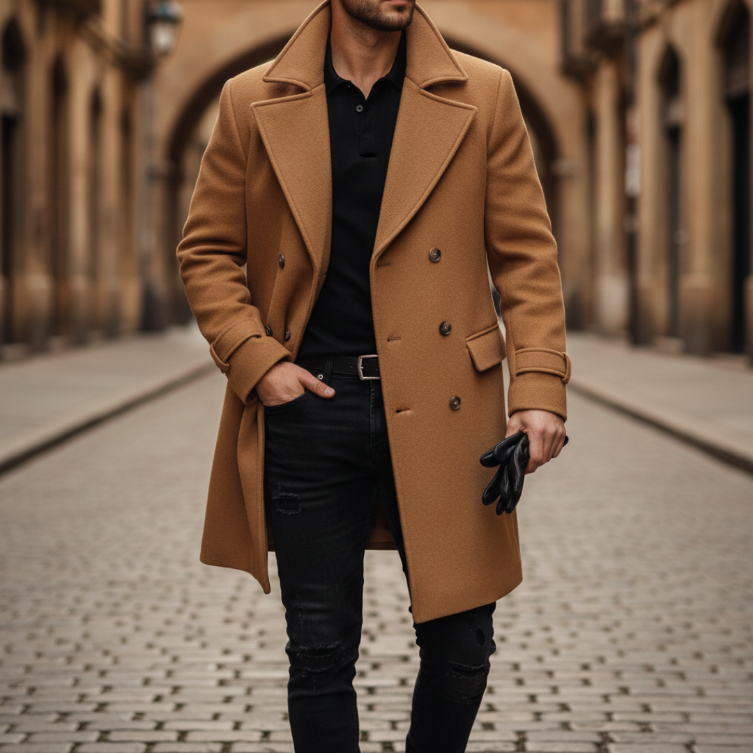Men's Classic Wool Coat