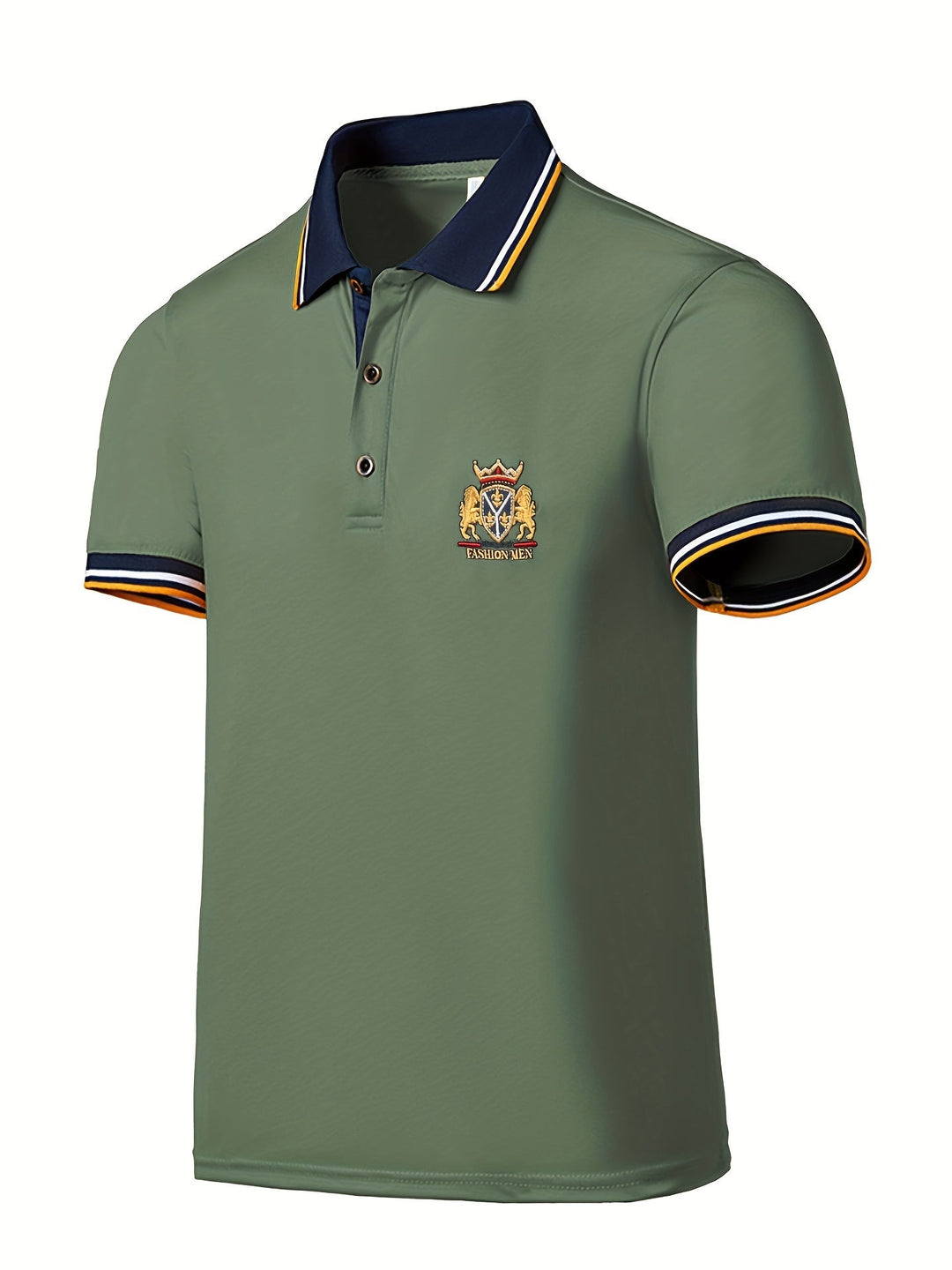 Men's Embroidered Knit Shirt