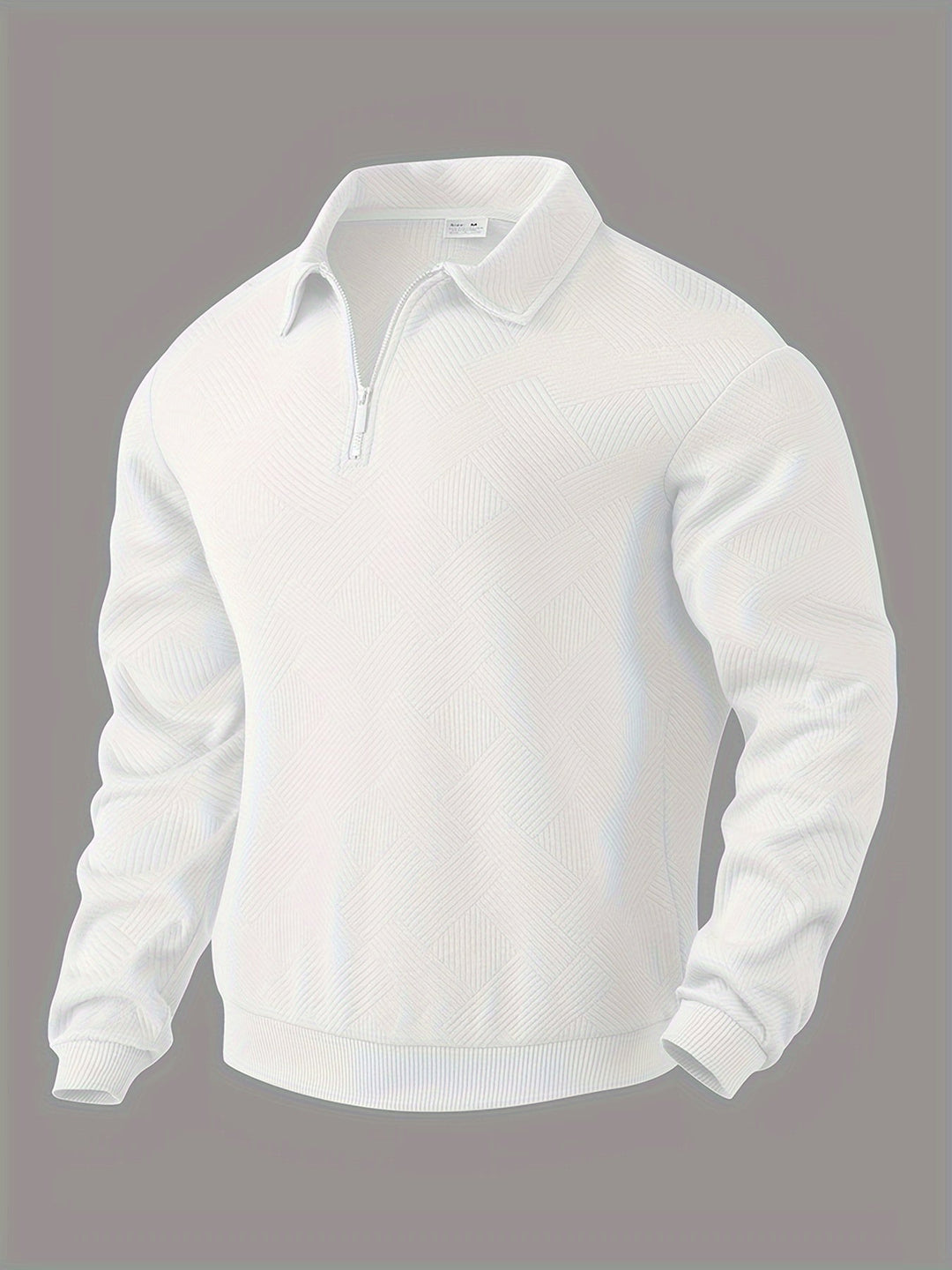 Men's Geometric Knit PUllover
