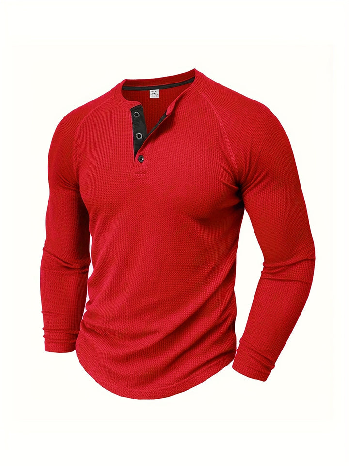 Men's Crew Neck Knit Shirt