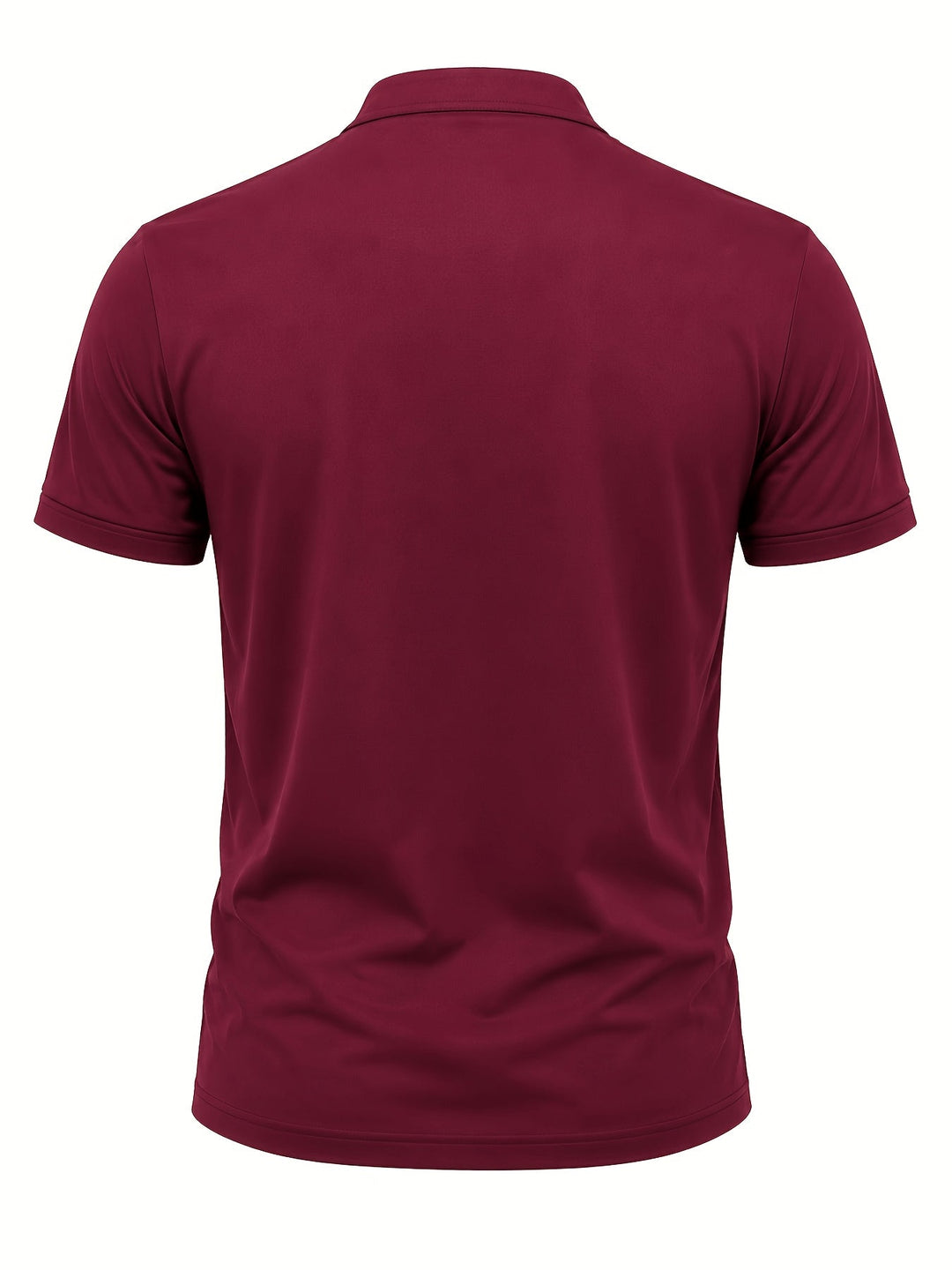 Men's Short Sleeve Stand Collar Shirt