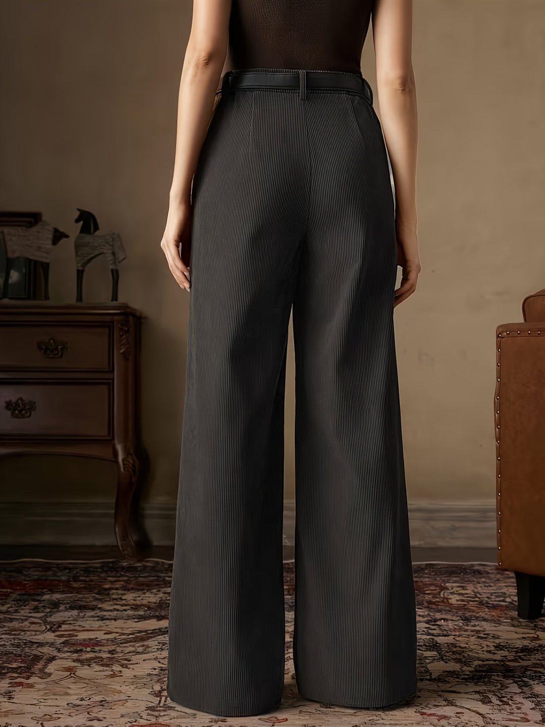 Eleanora | High-Waisted Wide-Leg Pants