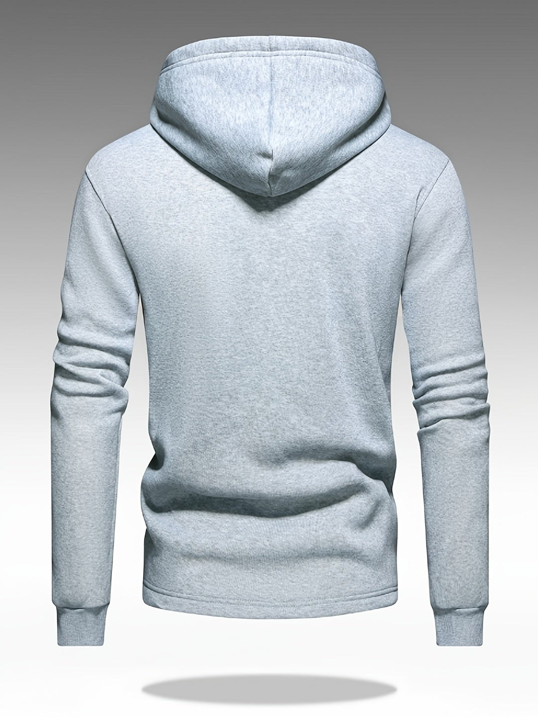 Men's Solid Knit Hoodie