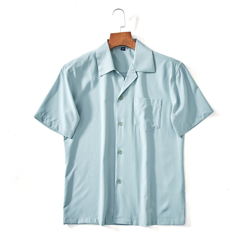 Men's Cuban Collar Summer Shirt