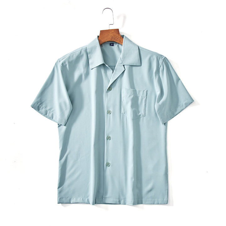 Men's Cuban Collar Summer Shirt
