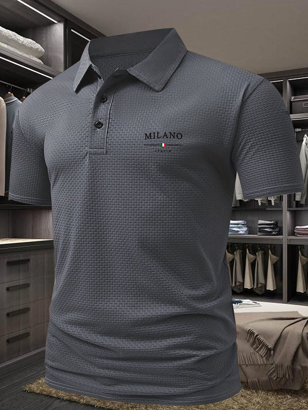Men's Geometric Print Shirt