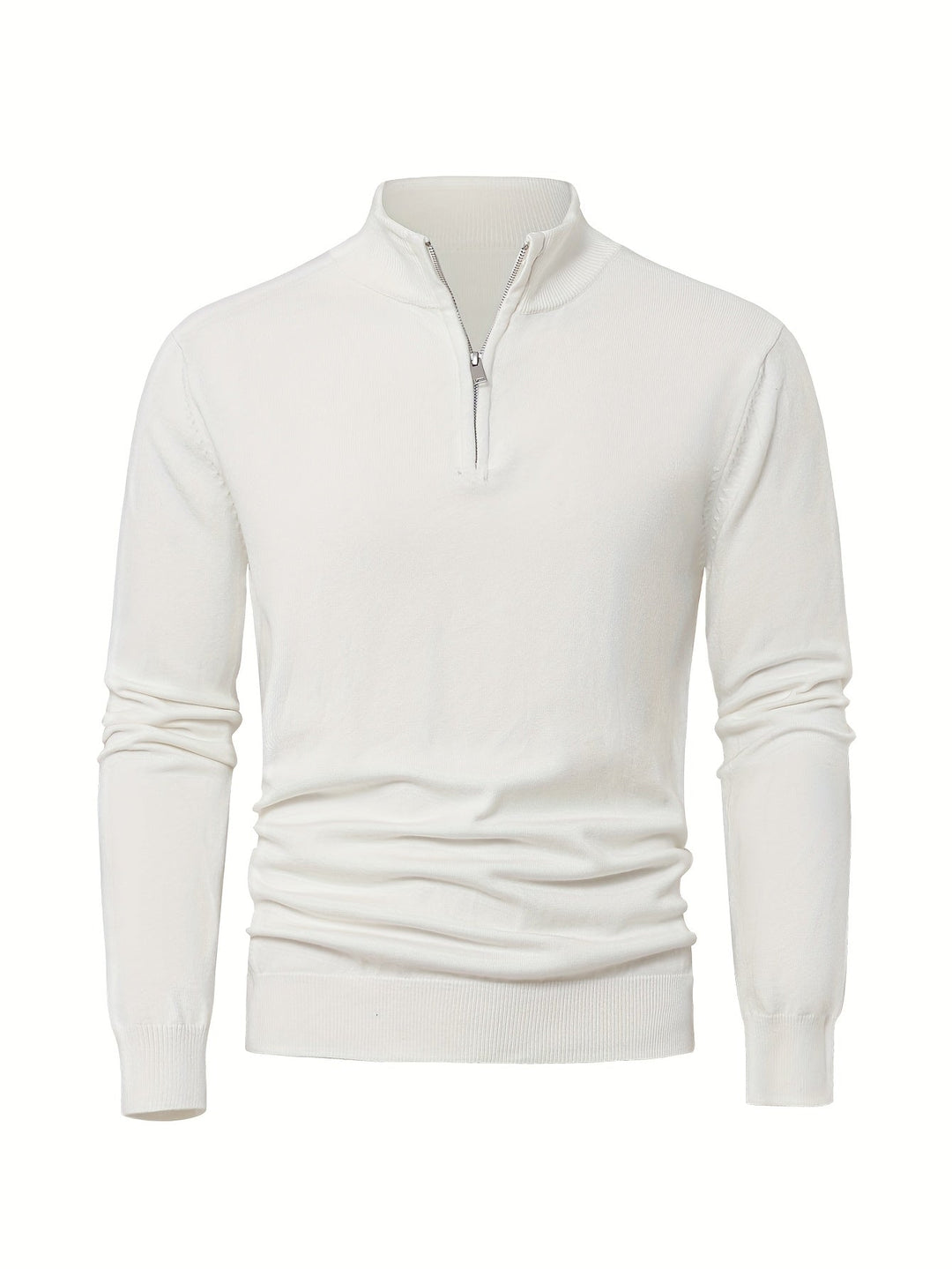 Men's Half Zip Knit Sweater