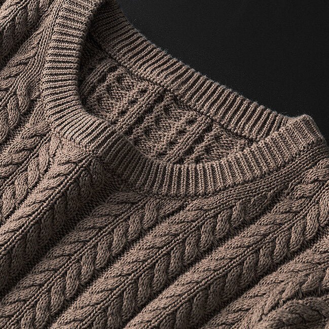 Matteo Legacy Knit Wool Sweater