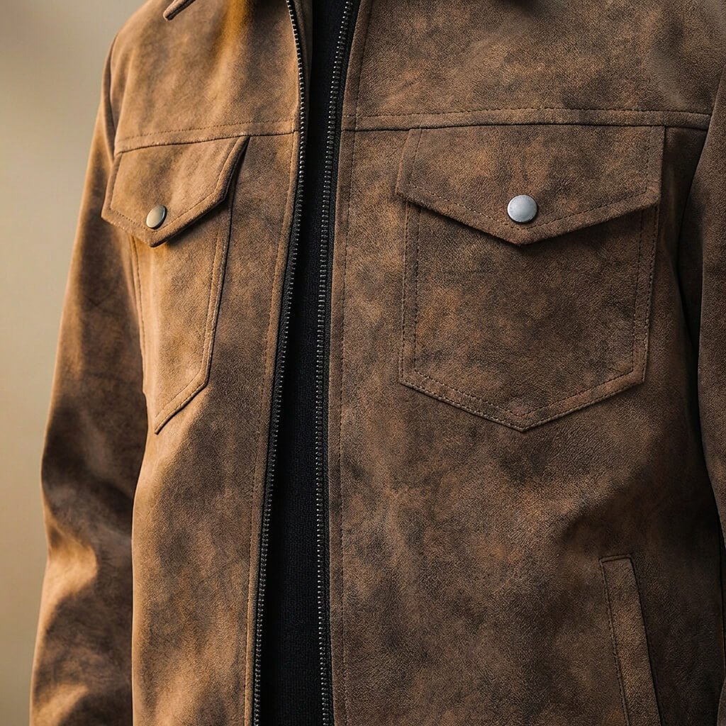 Rowan Retro Leather Jacket