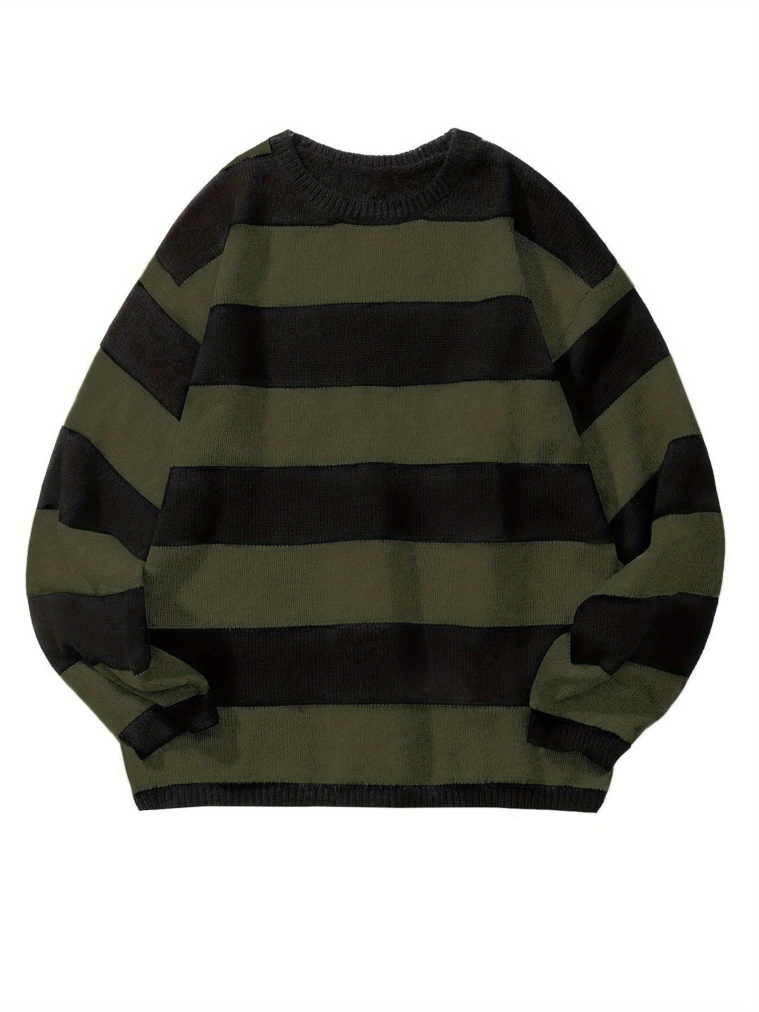 Men's Striped Knit PUllover