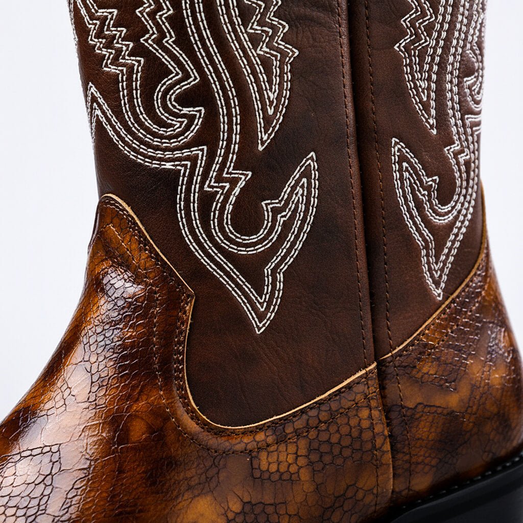 Edmund Prestige Leather Boots