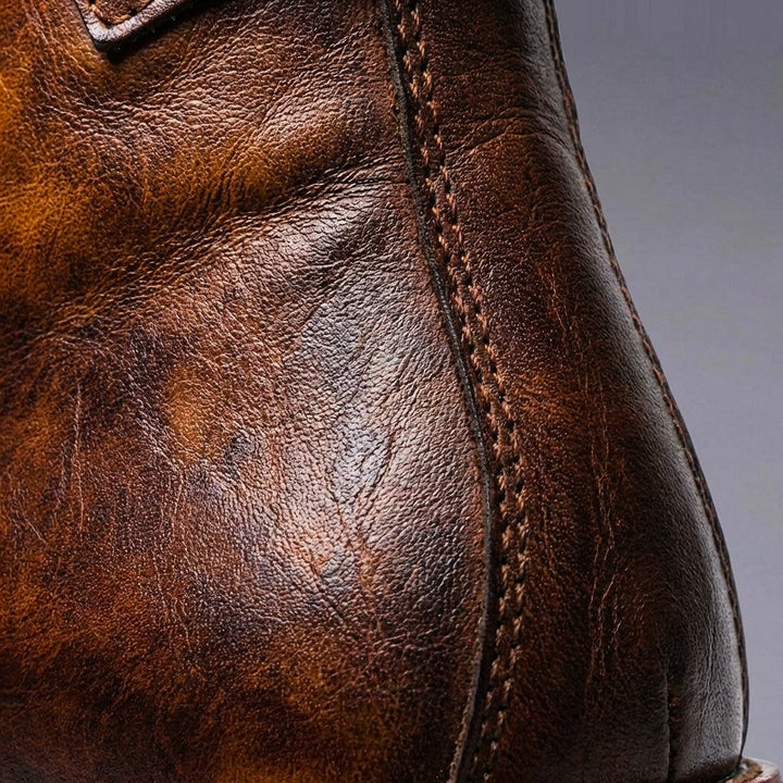 Royce Retro Leather Boots