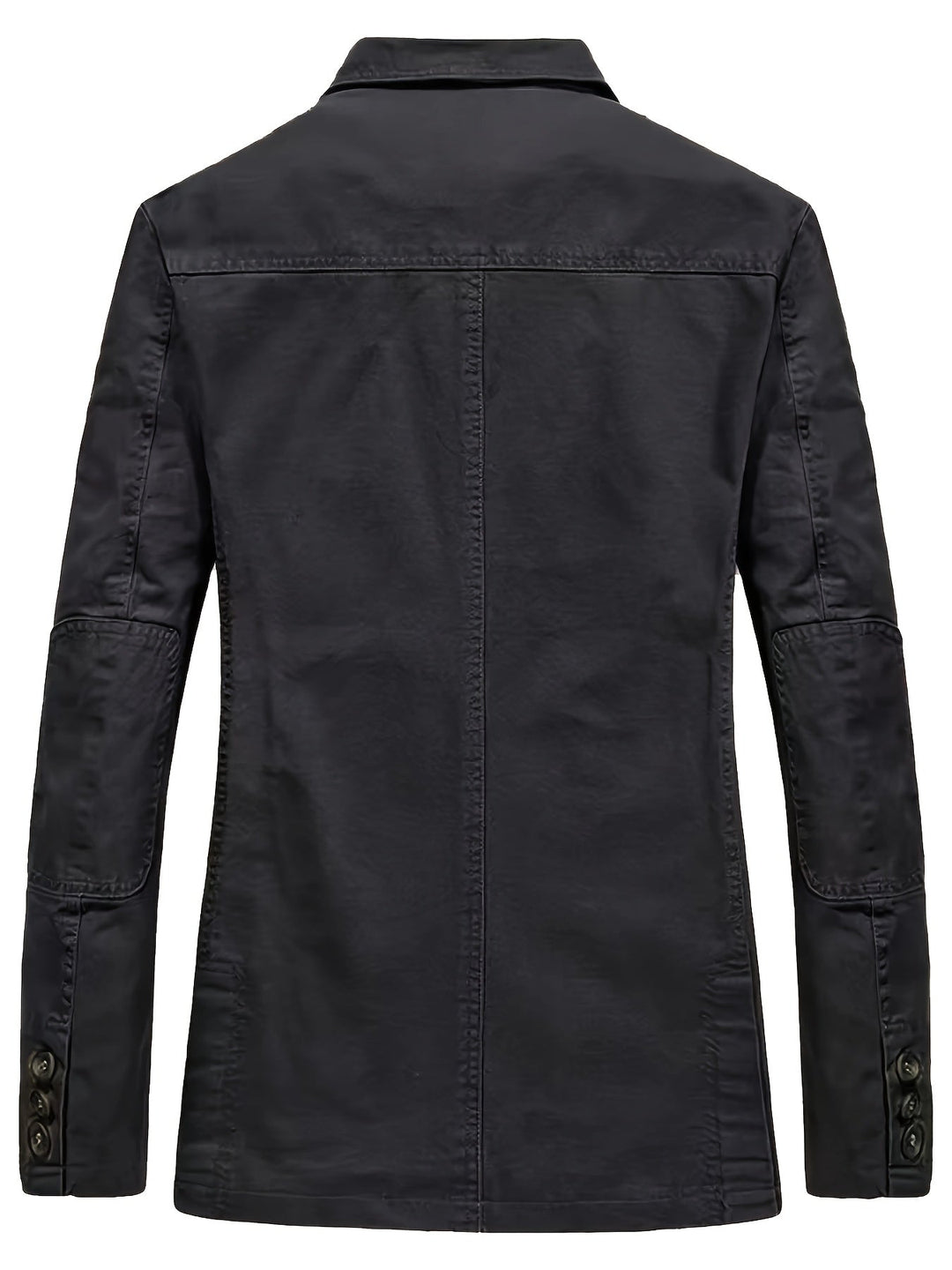 Men's Cotton Lapel Blazer