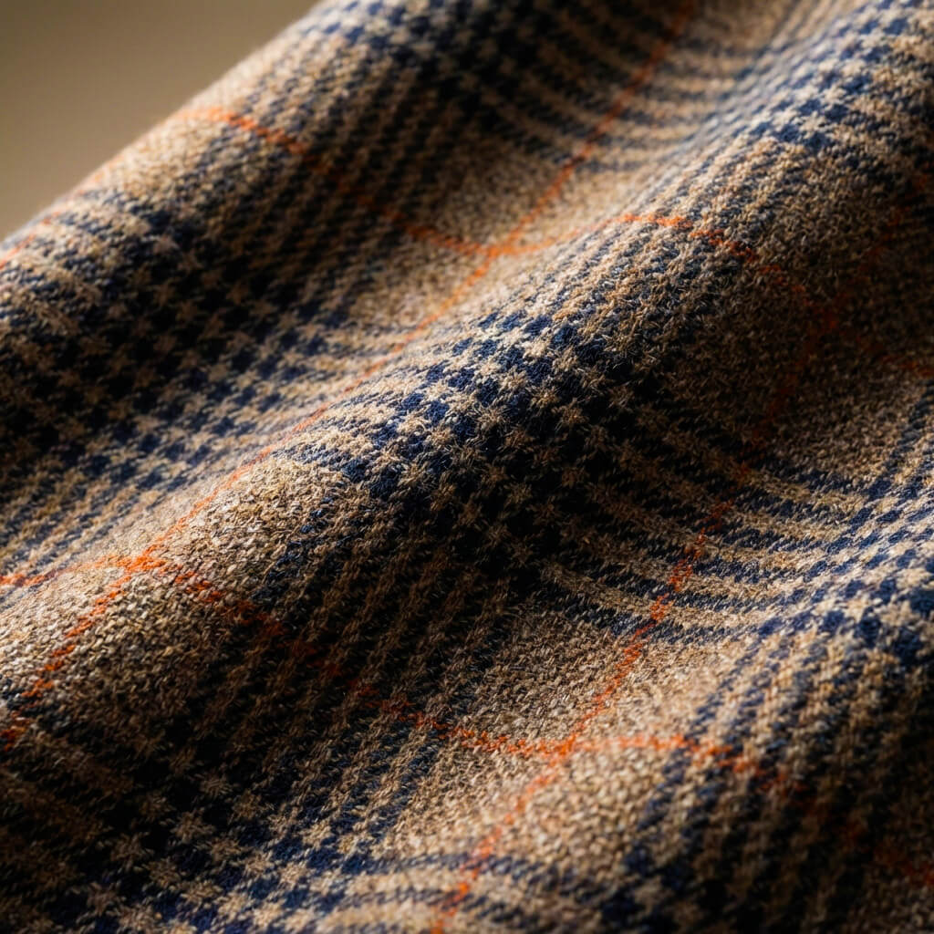 Men's Houndstooth Wool Blazer