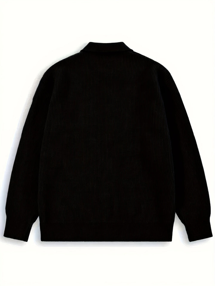 Archer | Relaxed Collared Cardigan