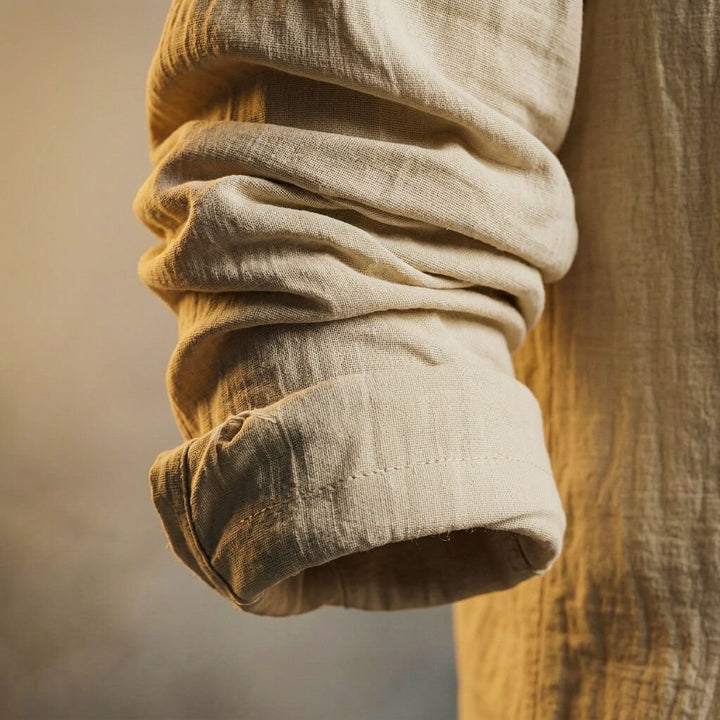 Miles Cotton Linen Hooded Jacket
