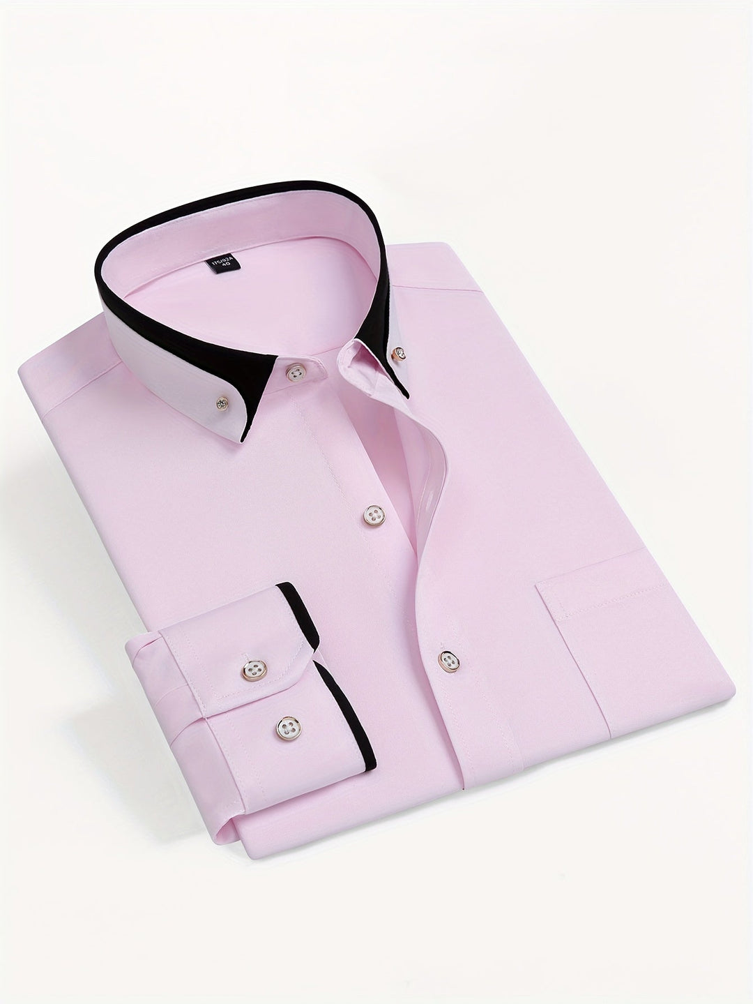 Men's Contrast Collar Shirt
