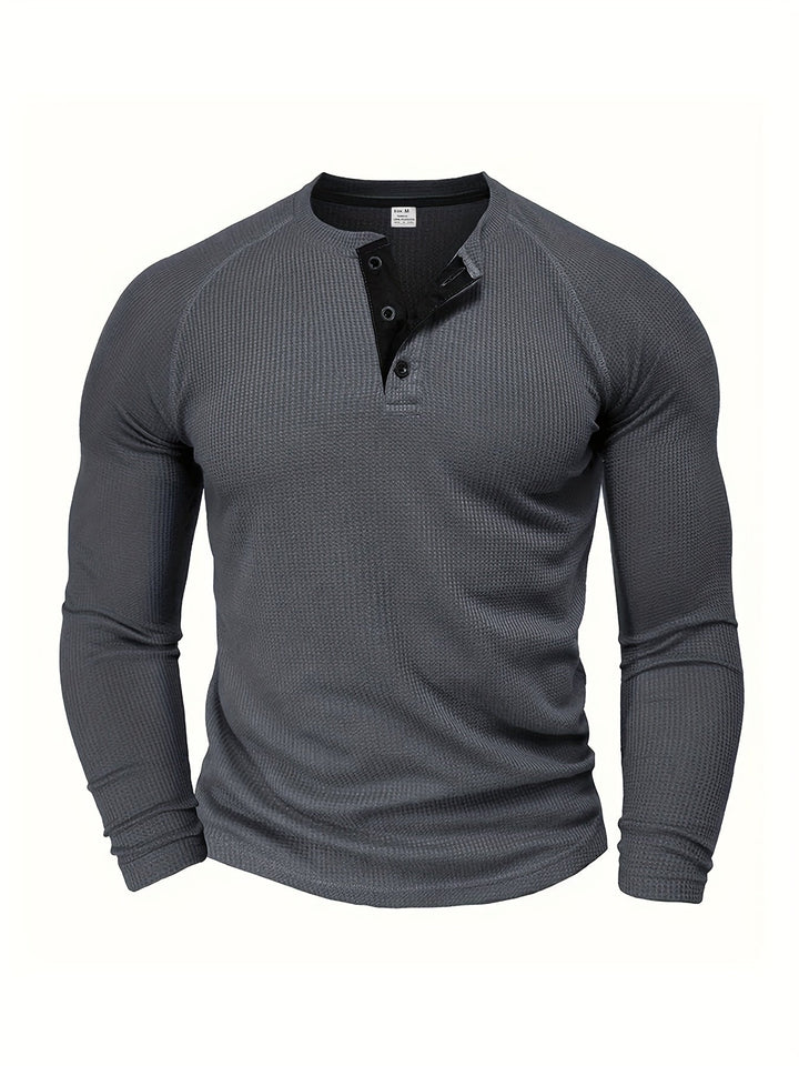Men's Crew Neck Knit Shirt