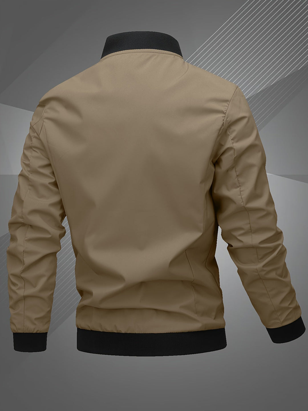 Men's Embroidered Baseball Jacket