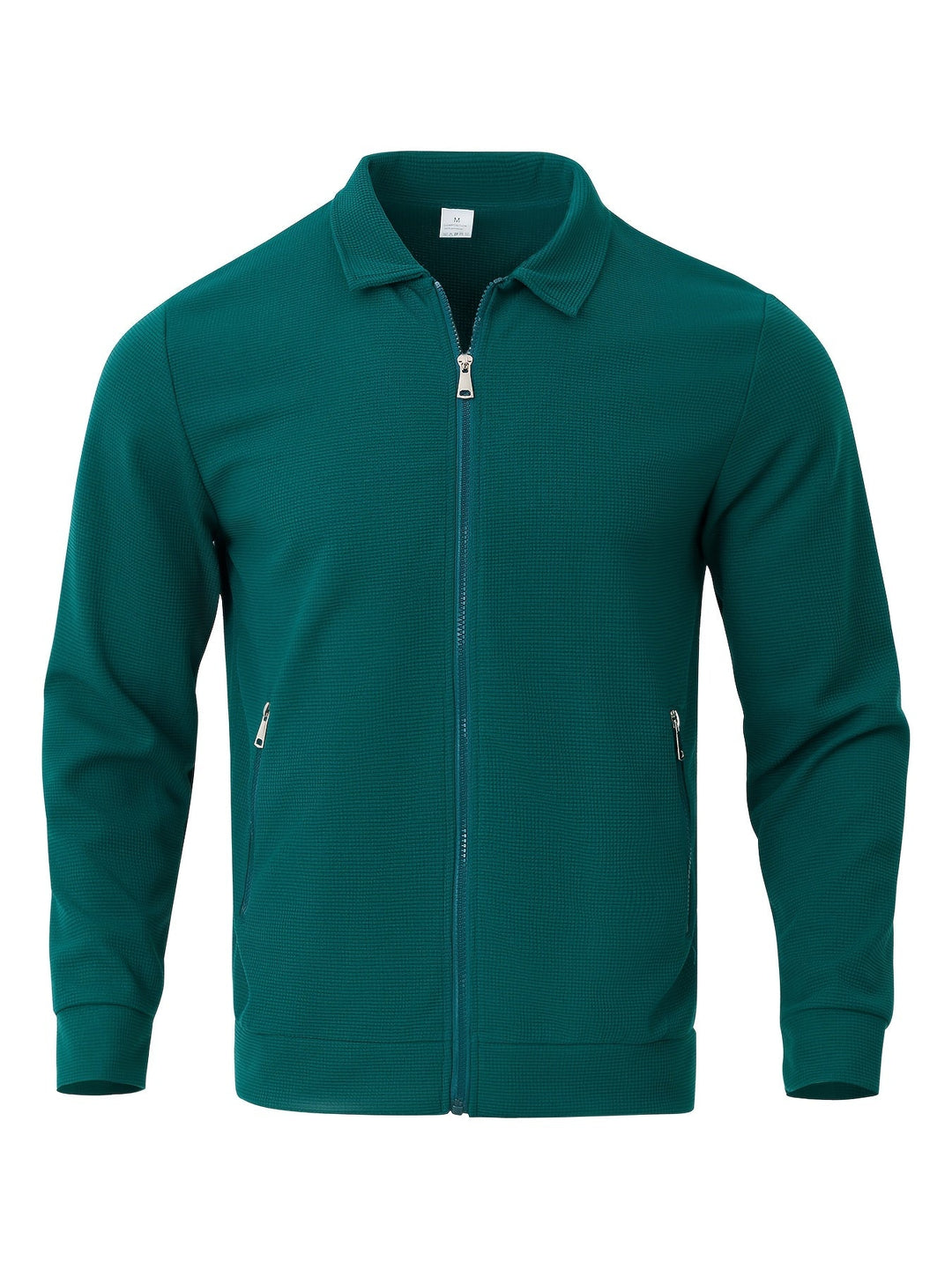 Men's Sports Lapel Zip Jacket