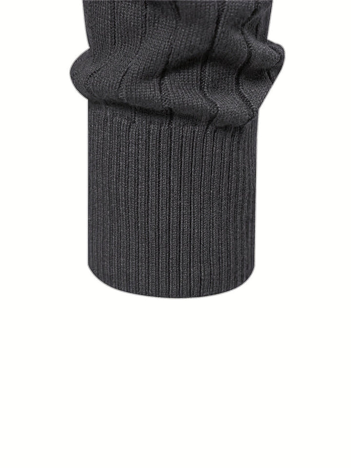 Reid | Quarter-Zip Stand Collar Sweater