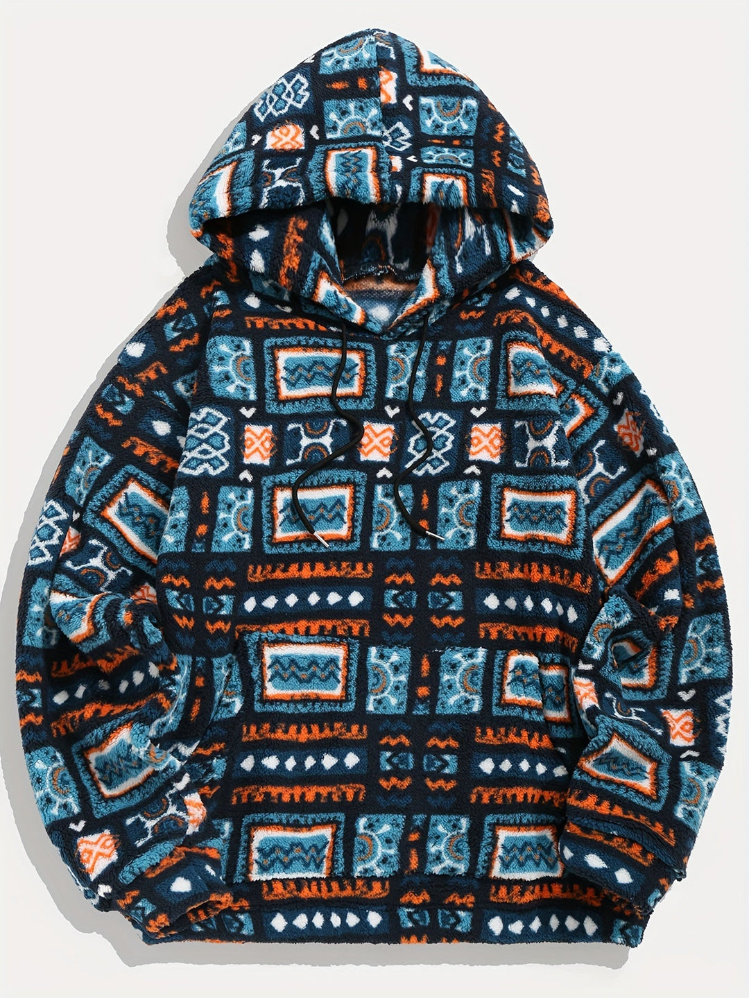 Ashton | Patterned Hooded Sweatshirt