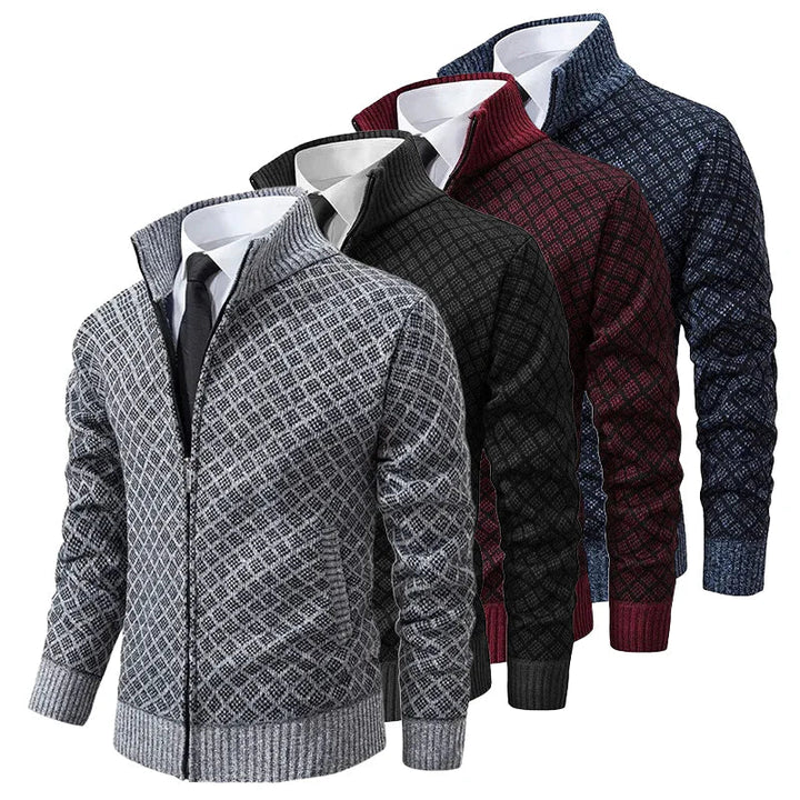 Men's Zip-Up Cardigan