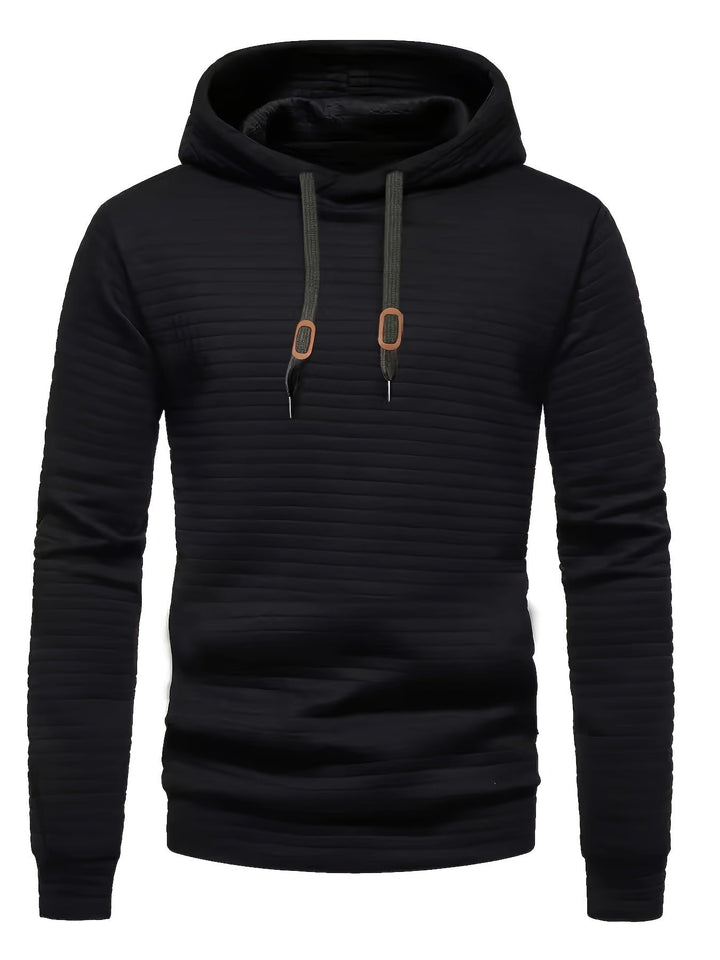 Men's Checkered Hooded Sweatshirt